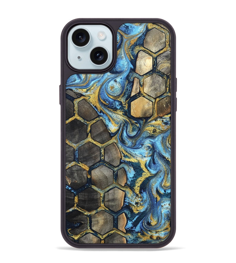 iPhone 15 Plus Wood Phone Case - Faye (Pattern, 819301)