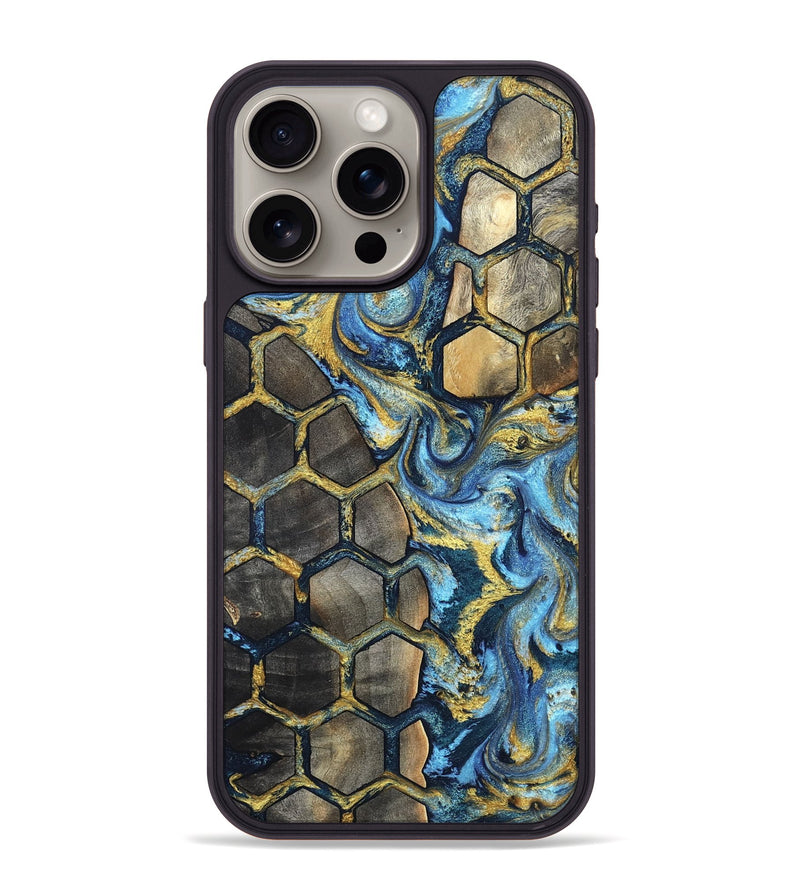 iPhone 15 Pro Max Wood Phone Case - Faye (Pattern, 819301)