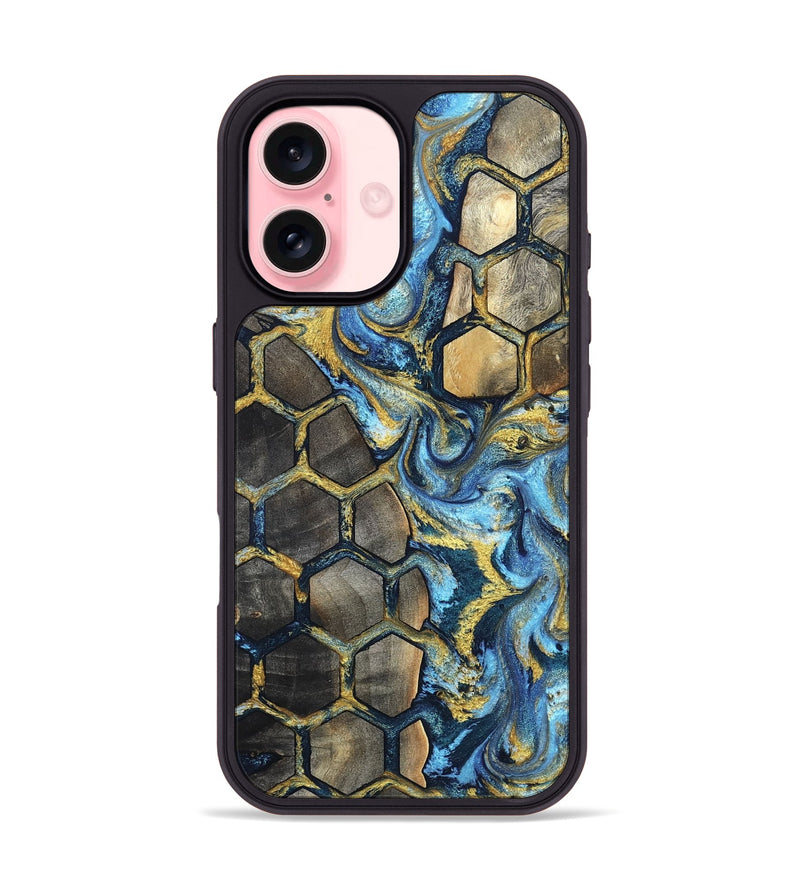 iPhone 16 Wood Phone Case - Faye (Pattern, 819301)