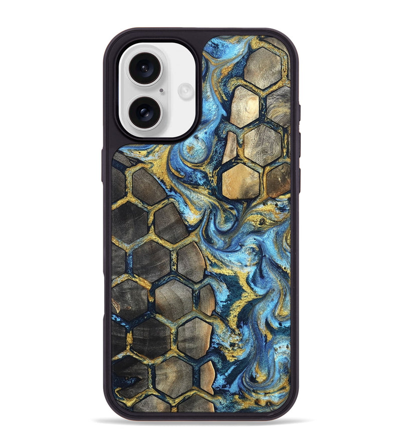 iPhone 16 Plus Wood Phone Case - Faye (Pattern, 819301)