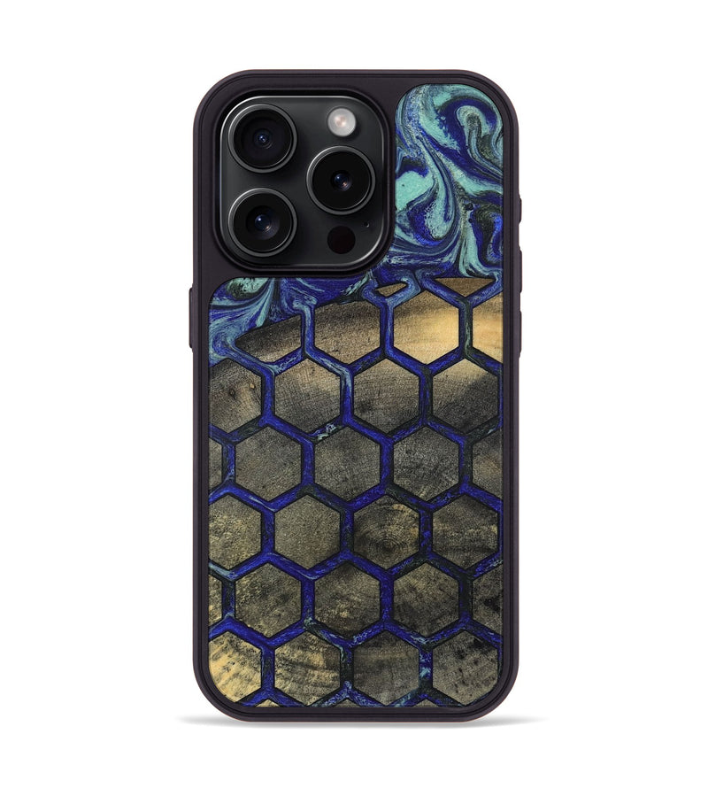 iPhone 15 Pro Wood Phone Case - Xzavier (Pattern, 819302)