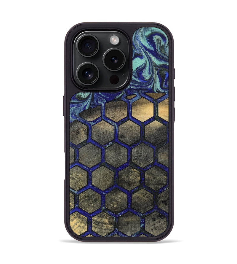 iPhone 16 Pro Wood Phone Case - Xzavier (Pattern, 819302)