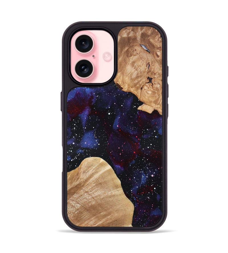 iPhone 16 Wood Phone Case - Dessie (Cosmos, 819303)