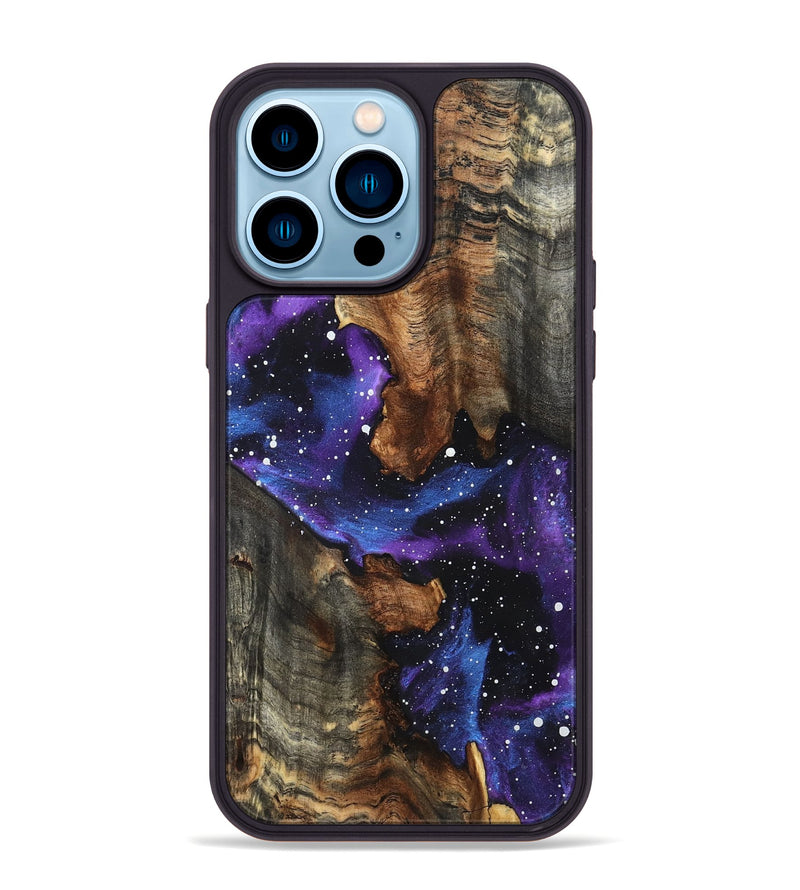 iPhone 14 Pro Max Wood Phone Case - Shavon (Cosmos, 819307)
