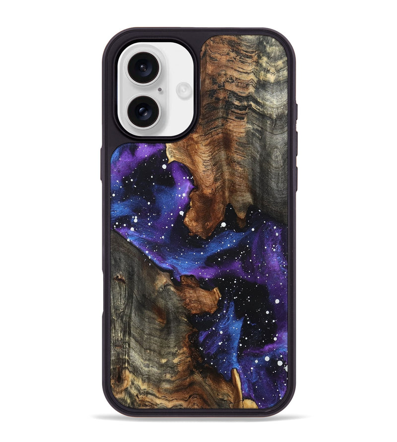 iPhone 16 Plus Wood Phone Case - Shavon (Cosmos, 819307)