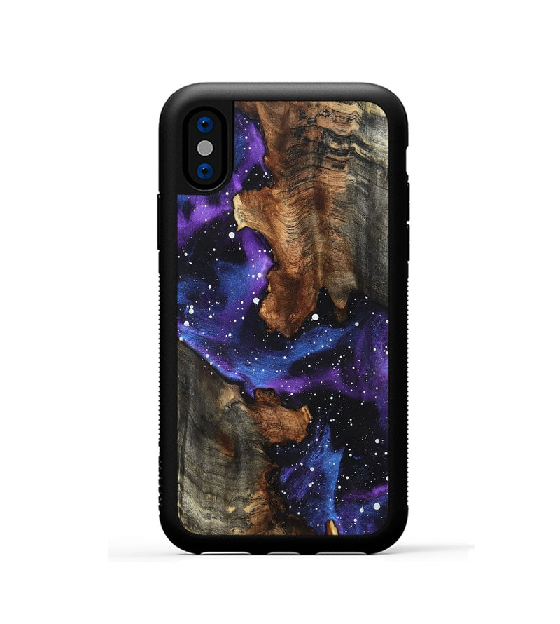 iPhone Xs Wood Phone Case - Shavon (Cosmos, 819307)