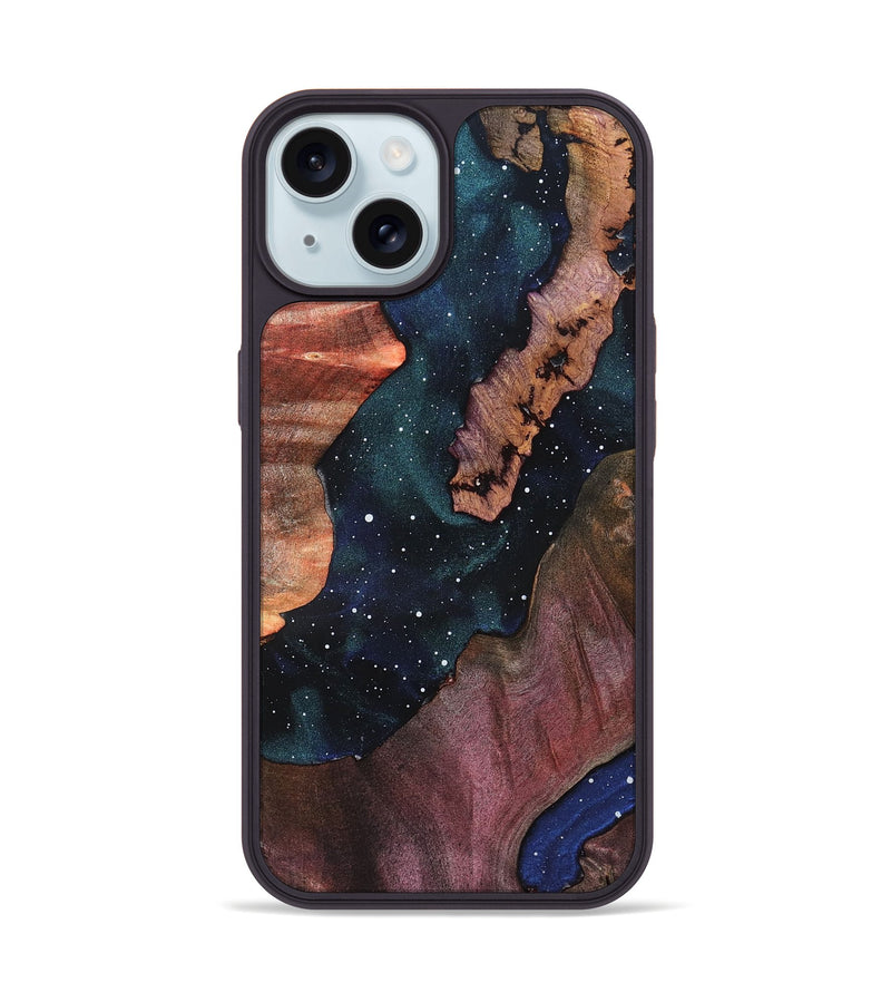 iPhone 15 Wood Phone Case - Markus (Cosmos, 819308)