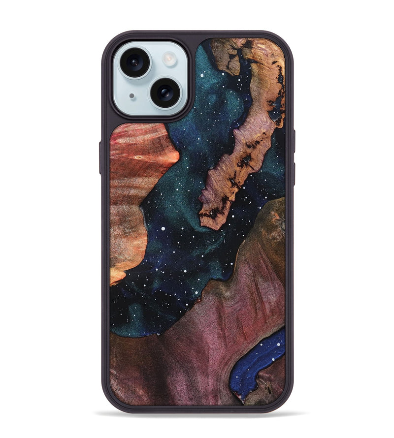 iPhone 15 Plus Wood Phone Case - Markus (Cosmos, 819308)