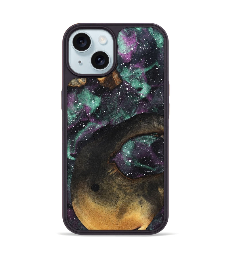 iPhone 15 Wood Phone Case - Etha (Cosmos, 819309)