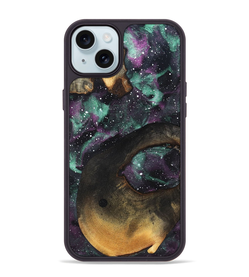 iPhone 15 Plus Wood Phone Case - Etha (Cosmos, 819309)