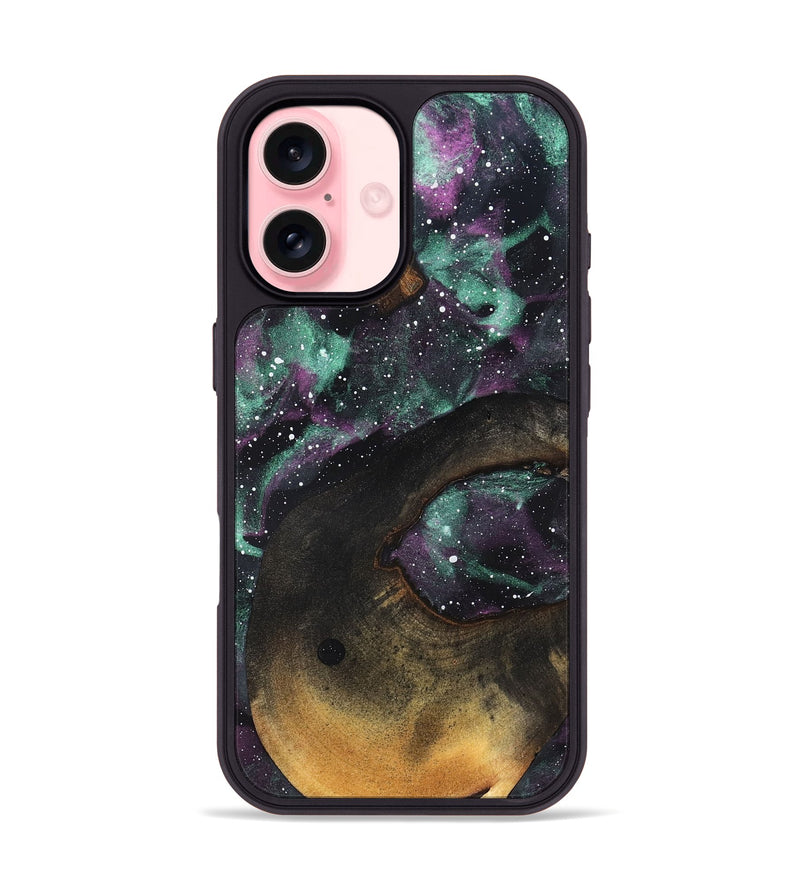 iPhone 16 Wood Phone Case - Etha (Cosmos, 819309)