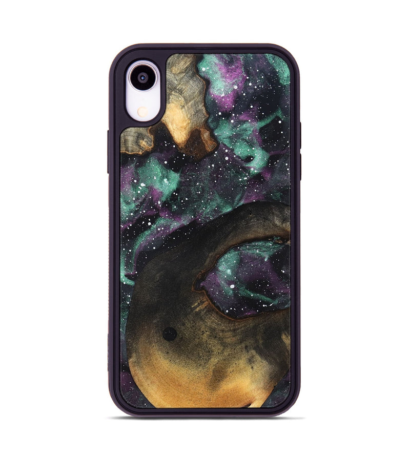 iPhone Xr Wood Phone Case - Etha (Cosmos, 819309)