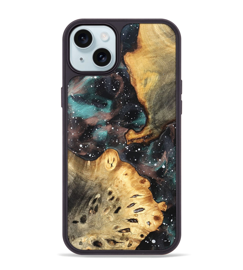 iPhone 15 Plus Wood Phone Case - Marcelo (Cosmos, 819310)
