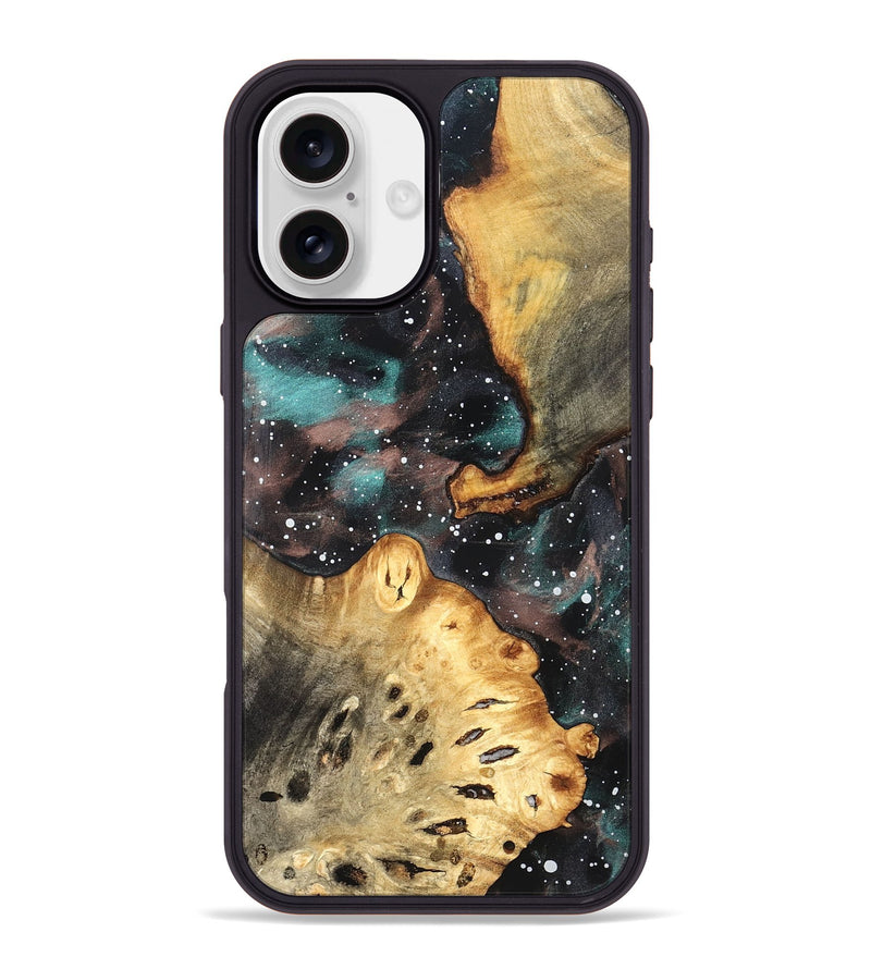 iPhone 16 Plus Wood Phone Case - Marcelo (Cosmos, 819310)