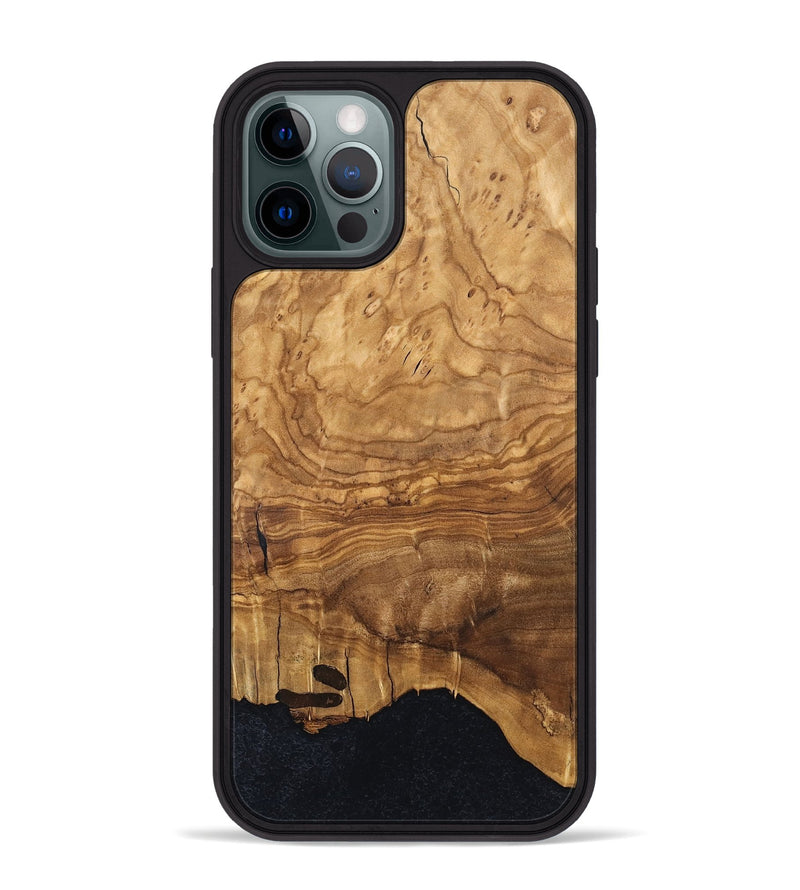 iPhone 12 Pro Max Wood Phone Case - Lukas (Wood Burl, 819311)