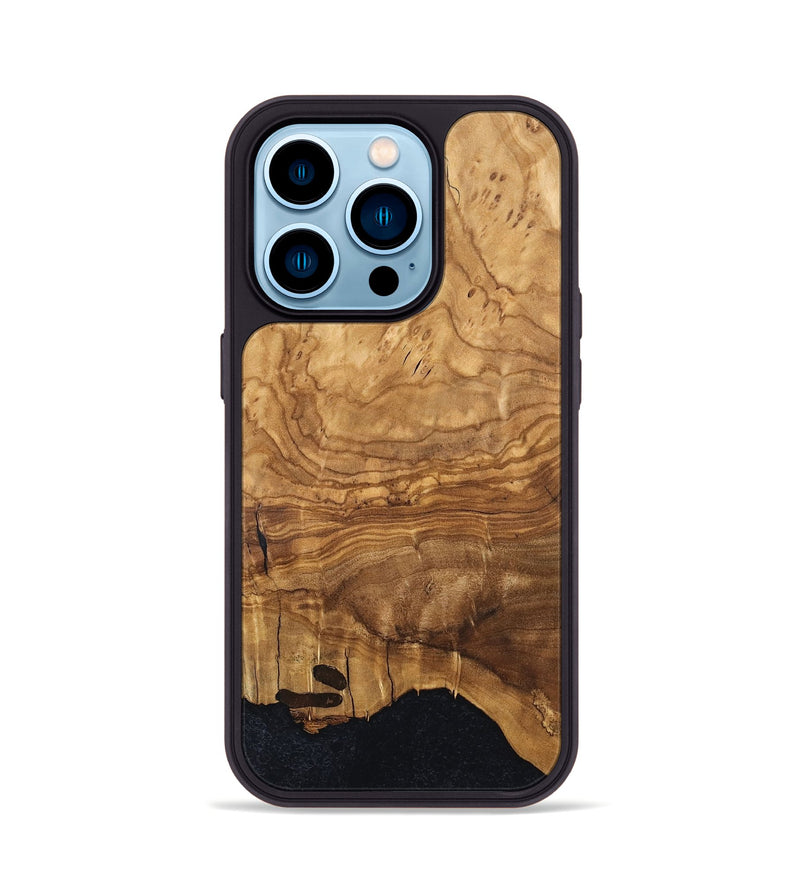iPhone 14 Pro Wood Phone Case - Lukas (Wood Burl, 819311)