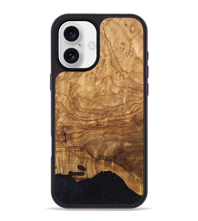 iPhone 16 Plus Wood Phone Case - Lukas (Wood Burl, 819311)
