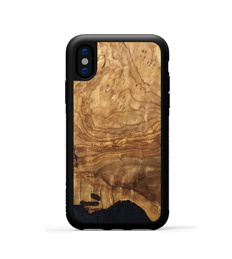 iPhone Xs Wood Phone Case - Lukas (Wood Burl, 819311)