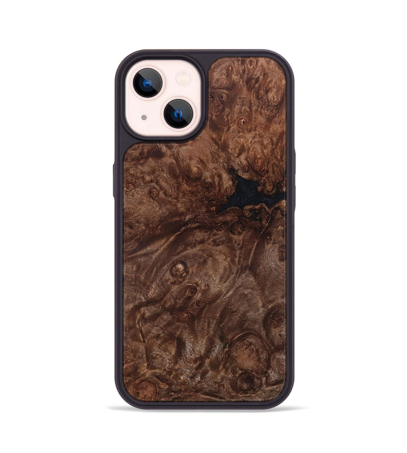 iPhone 14 Wood Phone Case - Telly (Wood Burl, 819312)