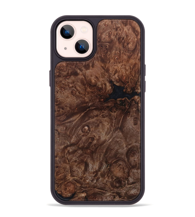 iPhone 14 Plus Wood Phone Case - Telly (Wood Burl, 819312)