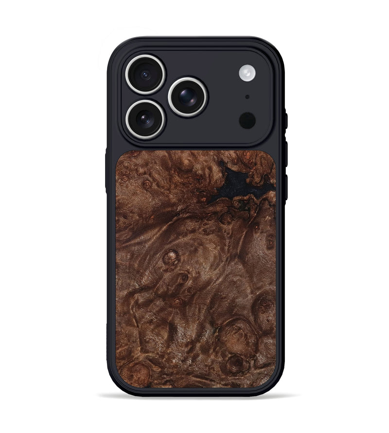 iPhone 17 Pro Wood Phone Case - Telly (Wood Burl, 819312)