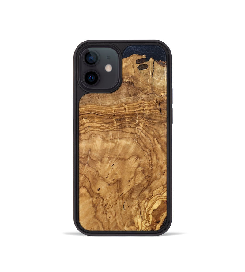 iPhone 12 mini Wood Phone Case - Alyvia (Wood Burl, 819313)