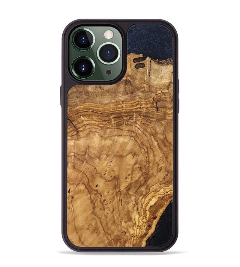 iPhone 13 Pro Max Wood Phone Case - Alyvia (Wood Burl, 819313)
