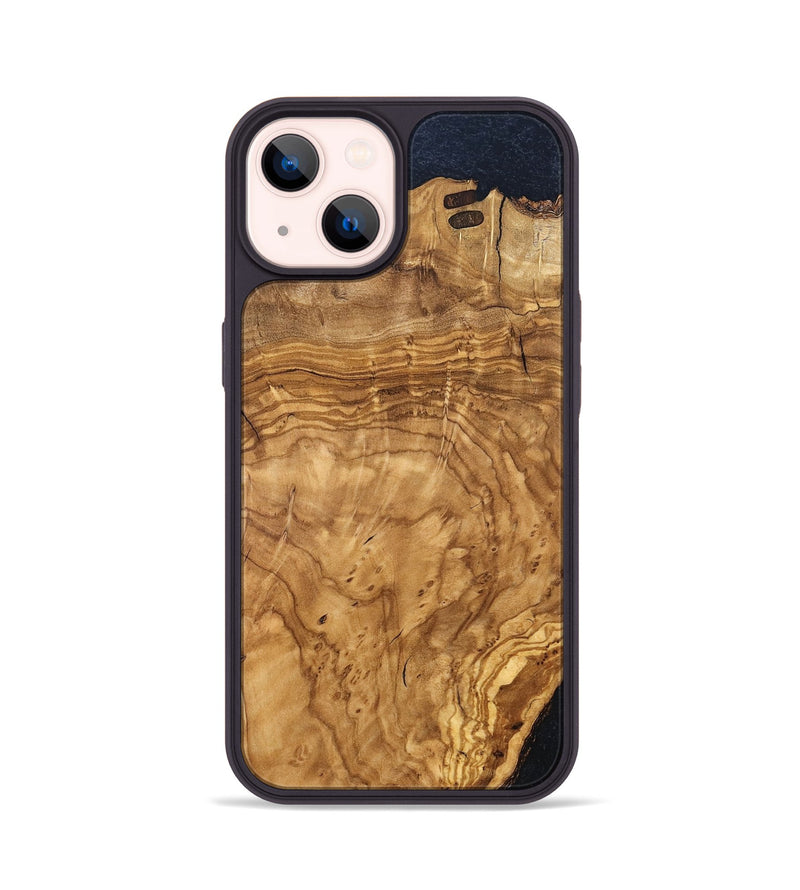 iPhone 14 Wood Phone Case - Alyvia (Wood Burl, 819313)