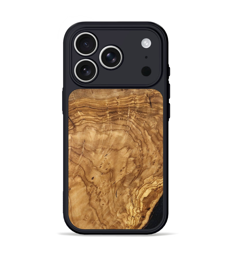 iPhone 17 Pro Wood Phone Case - Alyvia (Wood Burl, 819313)