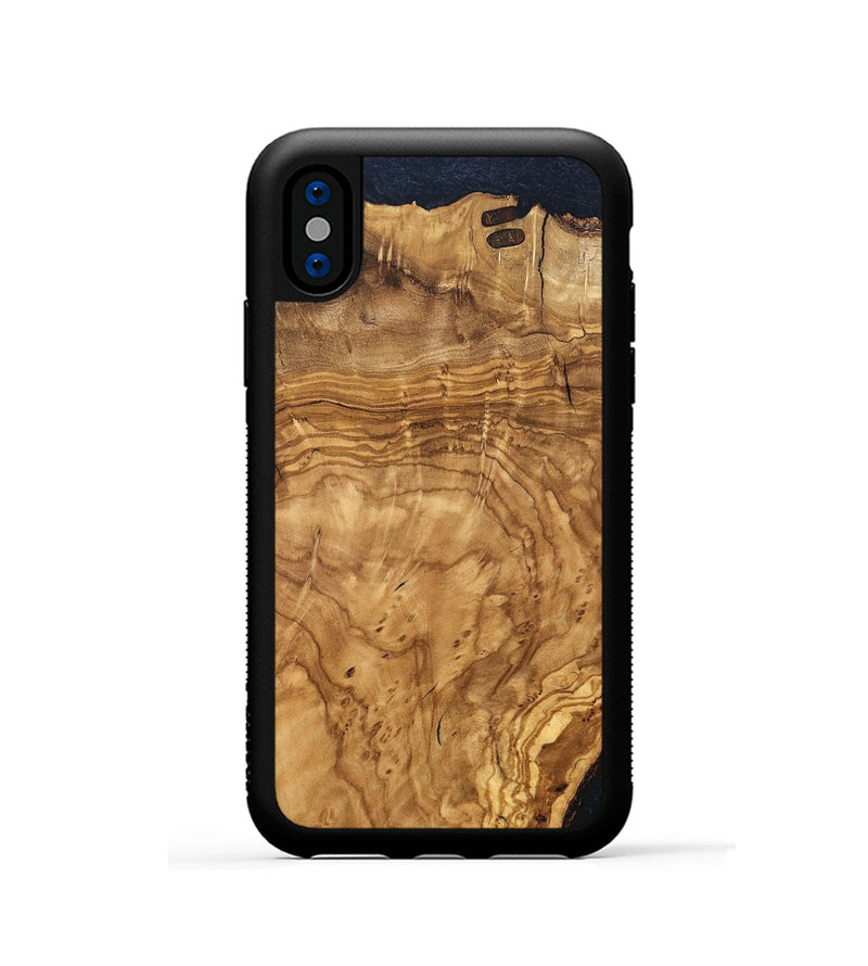 iPhone Xs Wood Phone Case - Alyvia (Wood Burl, 819313)