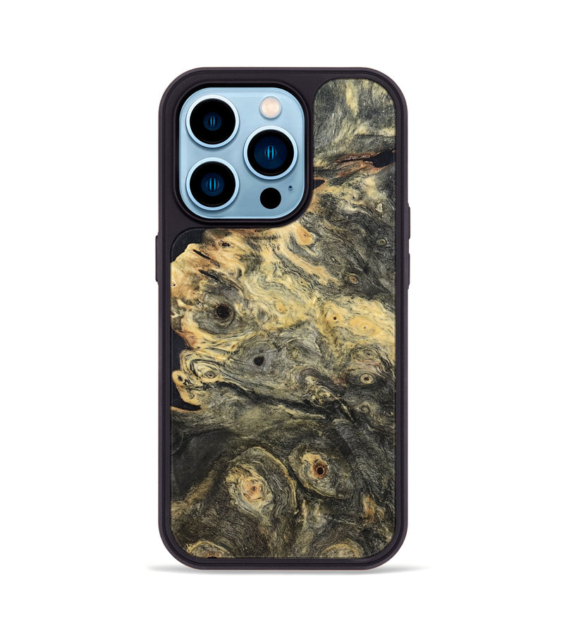 iPhone 14 Pro Wood Phone Case - Zaiden (Wood Burl, 819315)