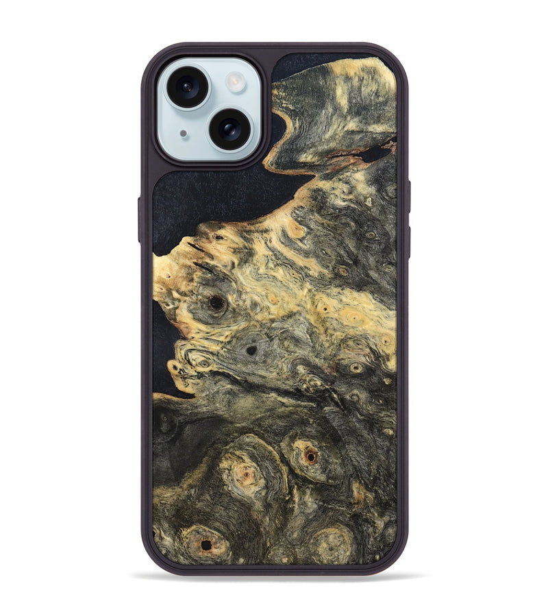 iPhone 15 Plus Wood Phone Case - Zaiden (Wood Burl, 819315)