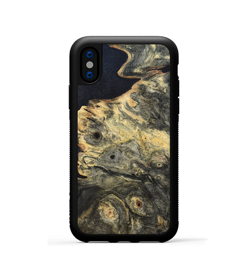 iPhone Xs Wood Phone Case - Zaiden (Wood Burl, 819315)