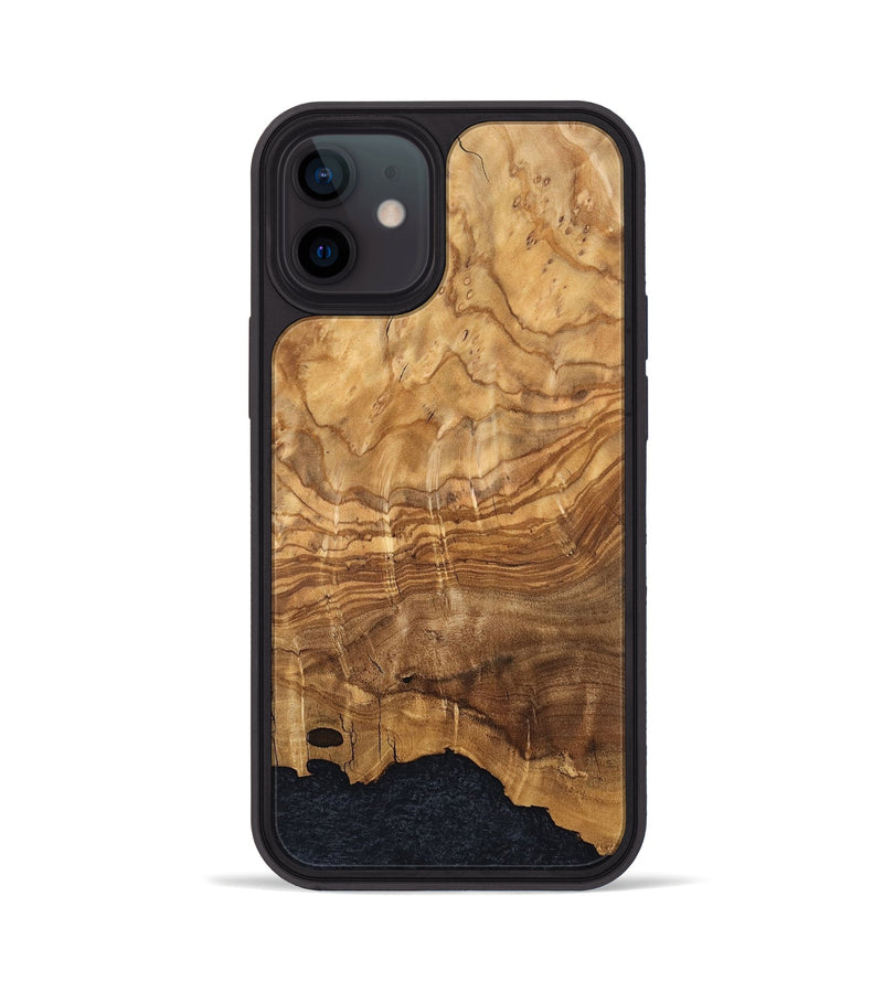 iPhone 12 Wood Phone Case - Eryn (Wood Burl, 819316)