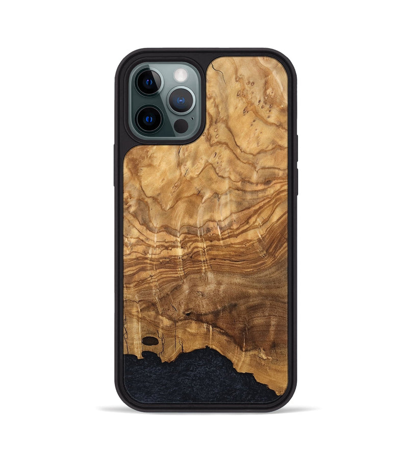 iPhone 12 Pro Wood Phone Case - Eryn (Wood Burl, 819316)
