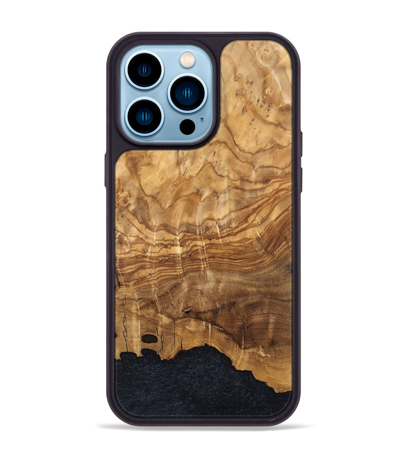 iPhone 14 Pro Max Wood Phone Case - Eryn (Wood Burl, 819316)
