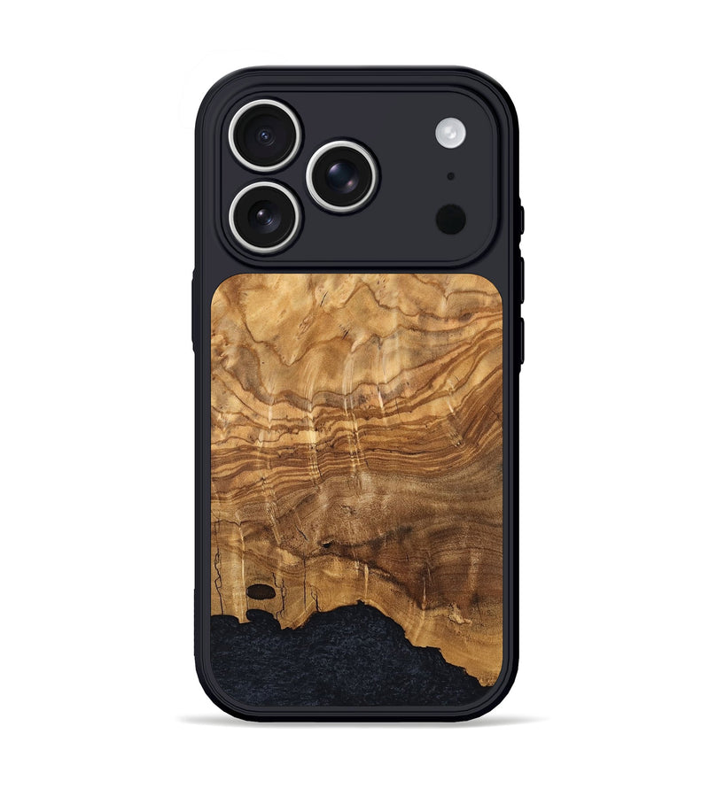 iPhone 17 Pro Wood Phone Case - Eryn (Wood Burl, 819316)