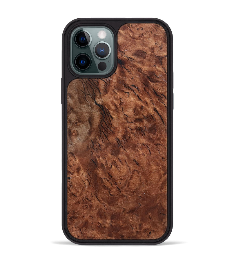 iPhone 12 Pro Max Wood Phone Case - Denis (Wood Burl, 819317)