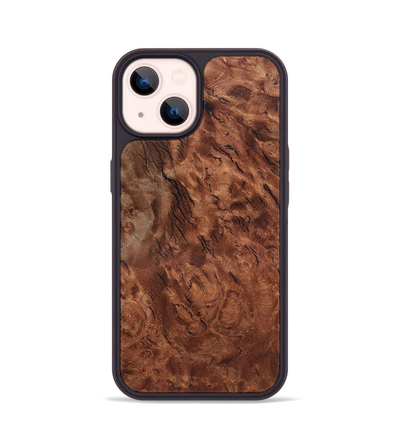 iPhone 14 Wood Phone Case - Denis (Wood Burl, 819317)
