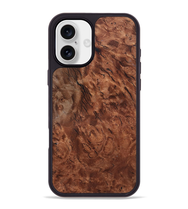 iPhone 16 Plus Wood Phone Case - Denis (Wood Burl, 819317)