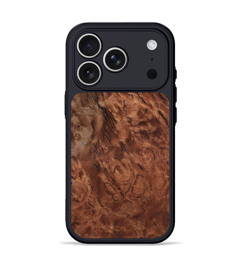 iPhone 17 Pro Wood Phone Case - Denis (Wood Burl, 819317)