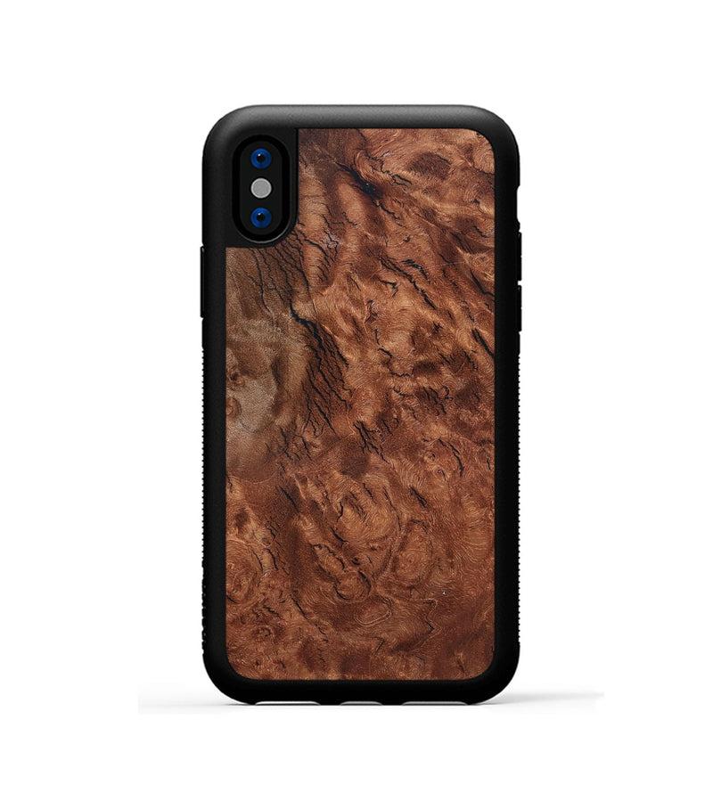 iPhone Xs Wood Phone Case - Denis (Wood Burl, 819317)