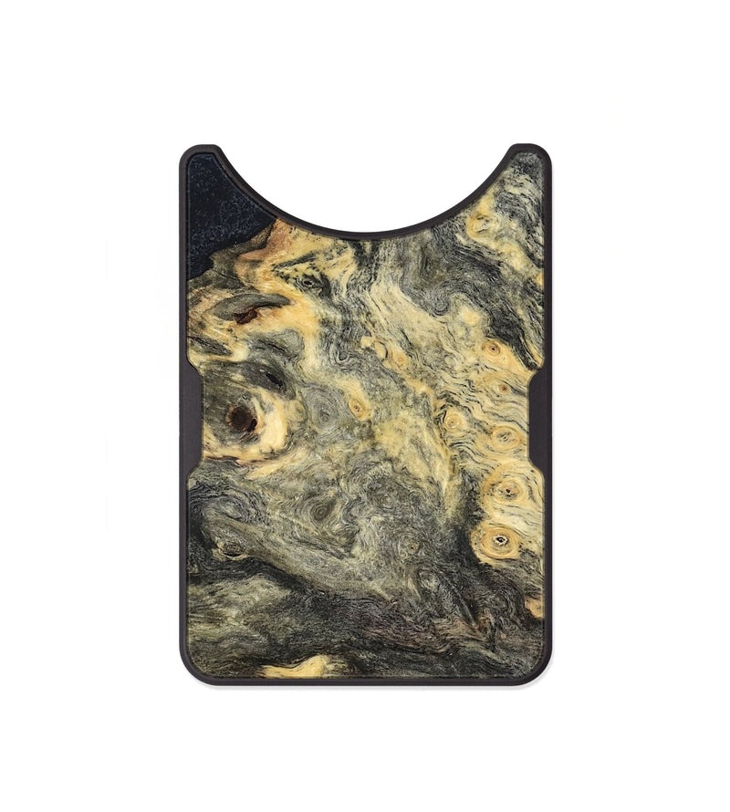Alloy Wood Wallet - Cheryle (Wood Burl, 819318)