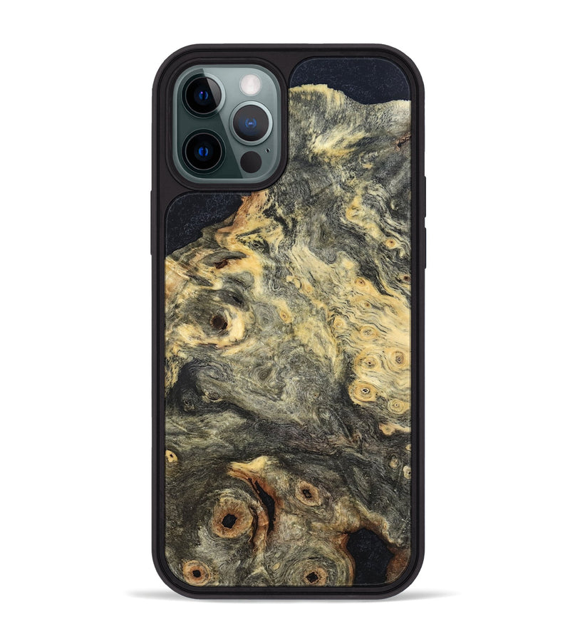 iPhone 12 Pro Max Wood Phone Case - Cheryle (Wood Burl, 819318)