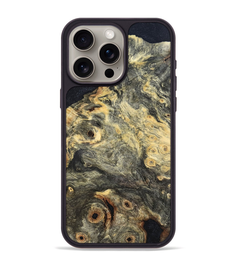 iPhone 15 Pro Max Wood Phone Case - Cheryle (Wood Burl, 819318)