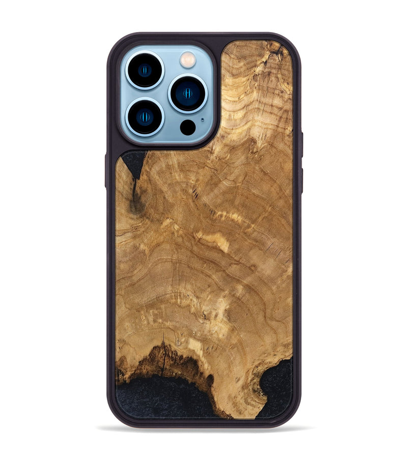 iPhone 14 Pro Max Wood Phone Case - Jenelle (Wood Burl, 819319)
