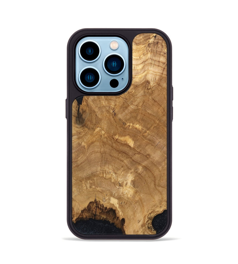 iPhone 14 Pro Wood Phone Case - Jenelle (Wood Burl, 819319)