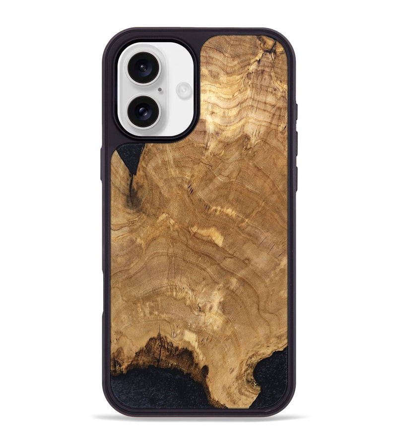 iPhone 16 Plus Wood Phone Case - Jenelle (Wood Burl, 819319)