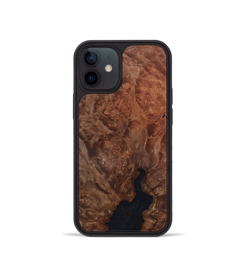 iPhone 12 mini Wood Phone Case - Kanye (Wood Burl, 819320)