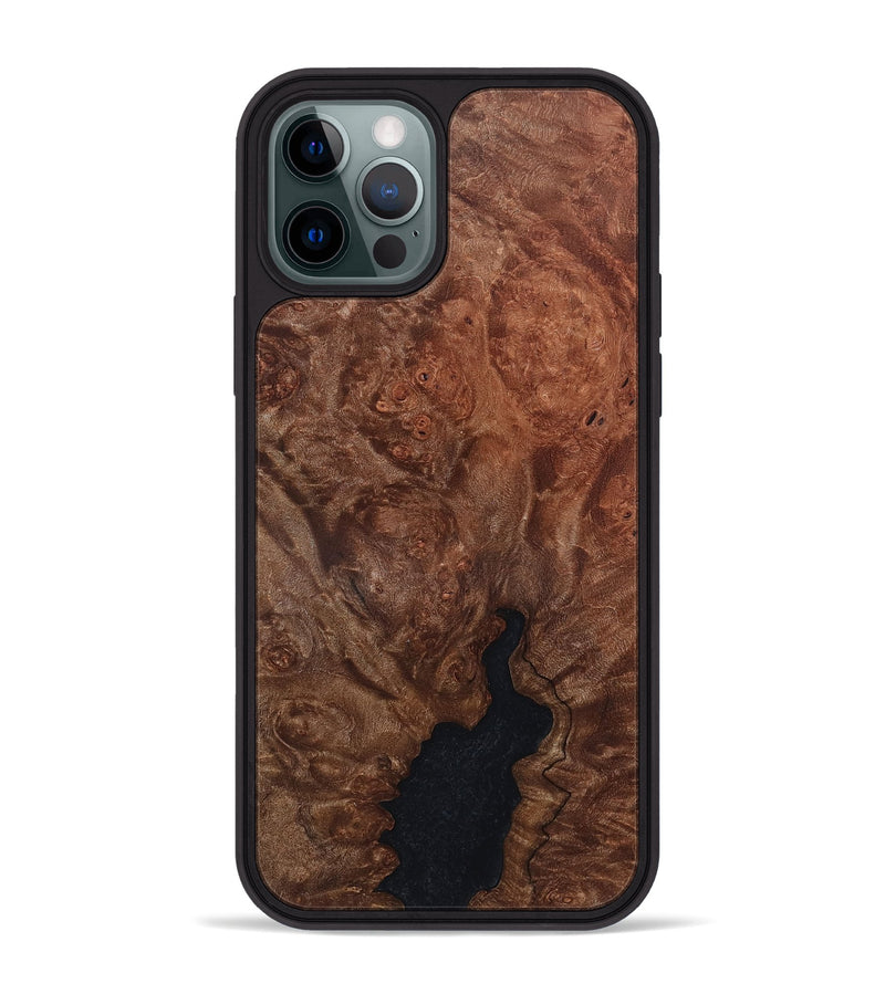 iPhone 12 Pro Max Wood Phone Case - Kanye (Wood Burl, 819320)
